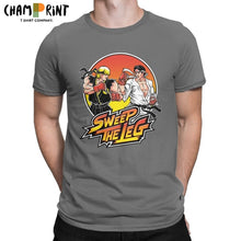 Load image into Gallery viewer, Cobra Kai T-Shirt Men Round Collar Cotton T Shirts Johnny Lawrence Daniel Larusso Street Fighters Short Sleeve Tees 6XL Tops