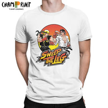 Load image into Gallery viewer, Cobra Kai T-Shirt Men Round Collar Cotton T Shirts Johnny Lawrence Daniel Larusso Street Fighters Short Sleeve Tees 6XL Tops