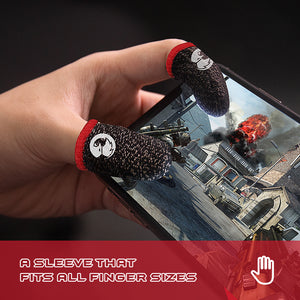 GameSir Talons Gaming Fingertips for PUBG Call of Duty Mobile Legends 1 Pair of Professional Game Thumbs Sleeve
