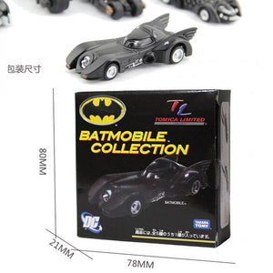 Tomica Metal Batmobile Car Model Collectibles Gift Toys For Children Batman Chariot Hero Batman Motorcycle Mini Models