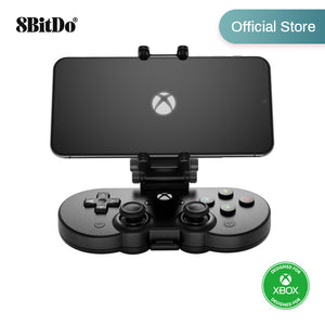 8BitDo SN30 Pro for Xbox cloud gaming on Android includes clip - Android