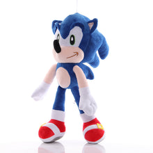 Load image into Gallery viewer, 27-30cm Sonic Plush Doll keychain Toys Cartoon PP Cotton Black Blue Shadow Hedgehog Soft Stuffed pendant Toy Kids Birthday Gifts