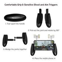 Load image into Gallery viewer, GameSir F2 Mobile Gaming Controller Joystick with Triggers PUBG Button for Apple iPhone and Android Phone Gamepad Call of Duty