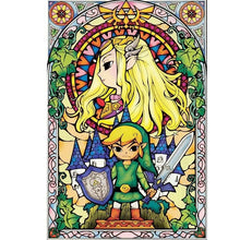 Load image into Gallery viewer, Video Game Diamond Painting Zelda Diamond Embroidery Posters 5D Diy Mosaic Wall Art