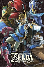 Load image into Gallery viewer, Video Game Diamond Painting Zelda Diamond Embroidery Posters 5D Diy Mosaic Wall Art