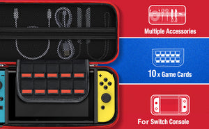 For Nintendo Switch Storage Bag Portable Waterproof Protective Case For Nintendo Switch Console Joypad For N-Switch Accessories