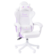 Load image into Gallery viewer, 2021 New Macaron Series Computer Chair Girl Gaming Chair Liftable Swivel Chair Anchor Live Gaming Chair Promotion