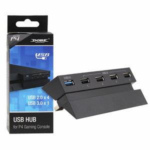 ipega 5-Port USB Hub for PS4 High Speed Charger Controller Splitter Expansion Adapter High Speed Hub Adapter for Playstation 4