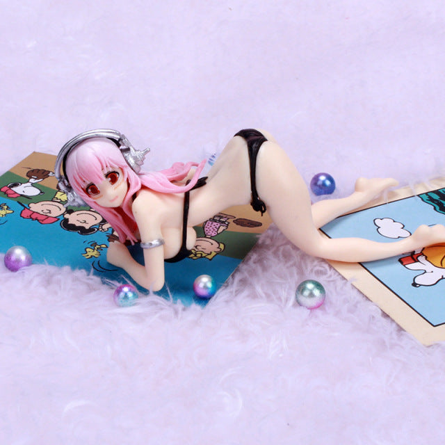 Japanese Anime Hatsune Miku Figure Sexy Character Ornaments Kawai Hatsune Adult Toy