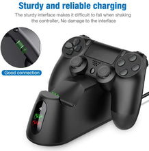 Load image into Gallery viewer, BEBONCOOL Controller Charger Dualsense Dock For PS4 Charging Station For DualShock 4/Playstation 4/PS4/ Pro /PS4 Slim Controller