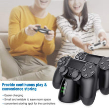Load image into Gallery viewer, BEBONCOOL Controller Charger Dualsense Dock For PS4 Charging Station For DualShock 4/Playstation 4/PS4/ Pro /PS4 Slim Controller