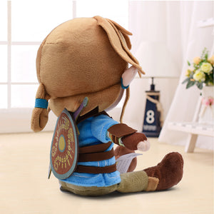 25-27cm Zelda Plush Toys Cartoon Link Boy With Sword Soft Stuffed Doll for Kids