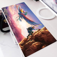 Load image into Gallery viewer, Mouse Pads Zeldas Of Legends Gamer Desk Pad PC Gamer Cabinet Mousepad Cute Gaming Keyboard Computer Mat Accessories