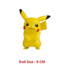 Load image into Gallery viewer, Pokemon 4-13Cm Tomy New Cartoons Movie Anime Figure Pikachu Bulbasaur Charmander Cosplay Collection Pet Action Model Toy