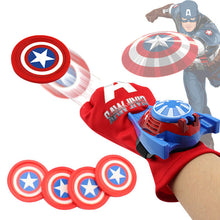 Load image into Gallery viewer, Disney Marvel Spiderman Gloves Send Wrist Launcher Toy Hulk Gloves Anime Avengers Iron Man Children Gloves / Optimus Prime