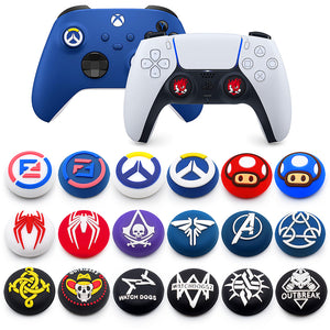 1PC For Sony Playstation5 PS5 PS4 PS3 PS2 XBOXONE Controller Thumb Stick Grip Caps Joystick Soft Silicone Thumbstick cover case