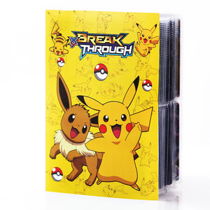 240Pcs Holder Collections Pokemon Cards Album Book Game Character Binder Folder