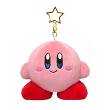 Load image into Gallery viewer, Anime Kawaii Cute Cartoon Star Kirby Plush Doll Toy Pendant Pink Girl Heart Bag Pendant Keychain Girl Ornaments  Holiday Gift