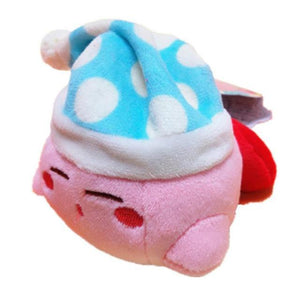 Anime Kawaii Cute Cartoon Star Kirby Plush Doll Toy Pendant Pink Girl Heart Bag Pendant Keychain Girl Ornaments  Holiday Gift