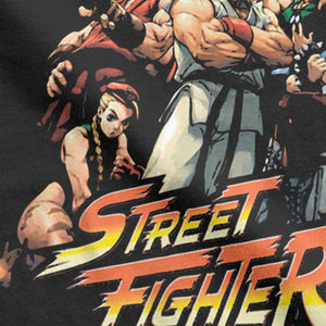 Awesome Characters Street Fighter Mens clothing Cotton Novelty T-Shirts Crew Neck Tee Shirt Short Sleeve Tops Plus Size