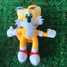 Load image into Gallery viewer, Anime Characters sonic Red Blue Yellow Black Hedgehog Plush Stuffed Toy