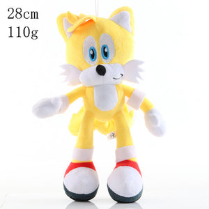 Anime Characters sonic Red Blue Yellow Black Hedgehog Plush Stuffed Toy