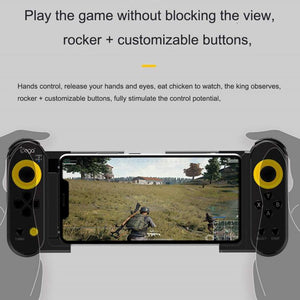 iPega PG-9167 Mobile Game Controller for PUBG Mobile Telescopic Bluetooth-compatible Gamepad with Turbo Function for iPhone/iPad