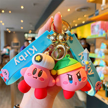 Load image into Gallery viewer, Pink Kirby Anime Pendant Kabi  Keychain