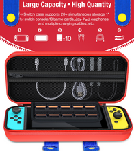 Load image into Gallery viewer, For Nintendo Switch Storage Bag Portable Waterproof Protective Case For Nintendo Switch Console Joypad For N-Switch Accessories