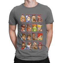 Load image into Gallery viewer, Novelty Street Fighter Select Classic O Neck Pure Cotton T Shirts Short Sleeve Tees Gift Clothes