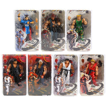 Load image into Gallery viewer, NECA Street Fighter wihte Ryu Ken Chun Li Gouki Guile PVC Action Figure Collectible Model Toy