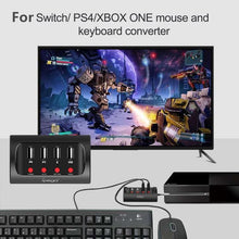 Load image into Gallery viewer, iPega PG-9133  Mouse Converter Adapter for N Switch  Game Console Wired Keyboard Accessories for PS4 XBOX ONE