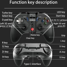 Load image into Gallery viewer, PG-9220 Wireless Game Controller Joystick Fit For Nintendo Switch PS3 Console Bluetooth-compatible Dual Vibration Gamepads BT5.0
