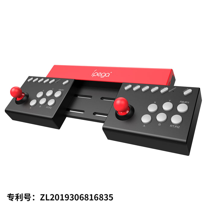 iPega PG-9189 Dual Players Mini Handheld Player Video Gamepad Joystick with Turbo for PS5/PS4/PS3/Switch/Android/PC