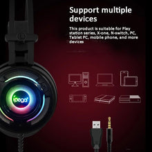 Load image into Gallery viewer, N-Switch/XBOXone/PS4/Computer/Mobile Headset with Microphone Game PG-R008 Stereo Headset