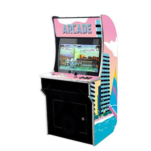 SMALLZY 2P 21inch 23.5inch Mini Retro Gaming Upright Arcade Machine
